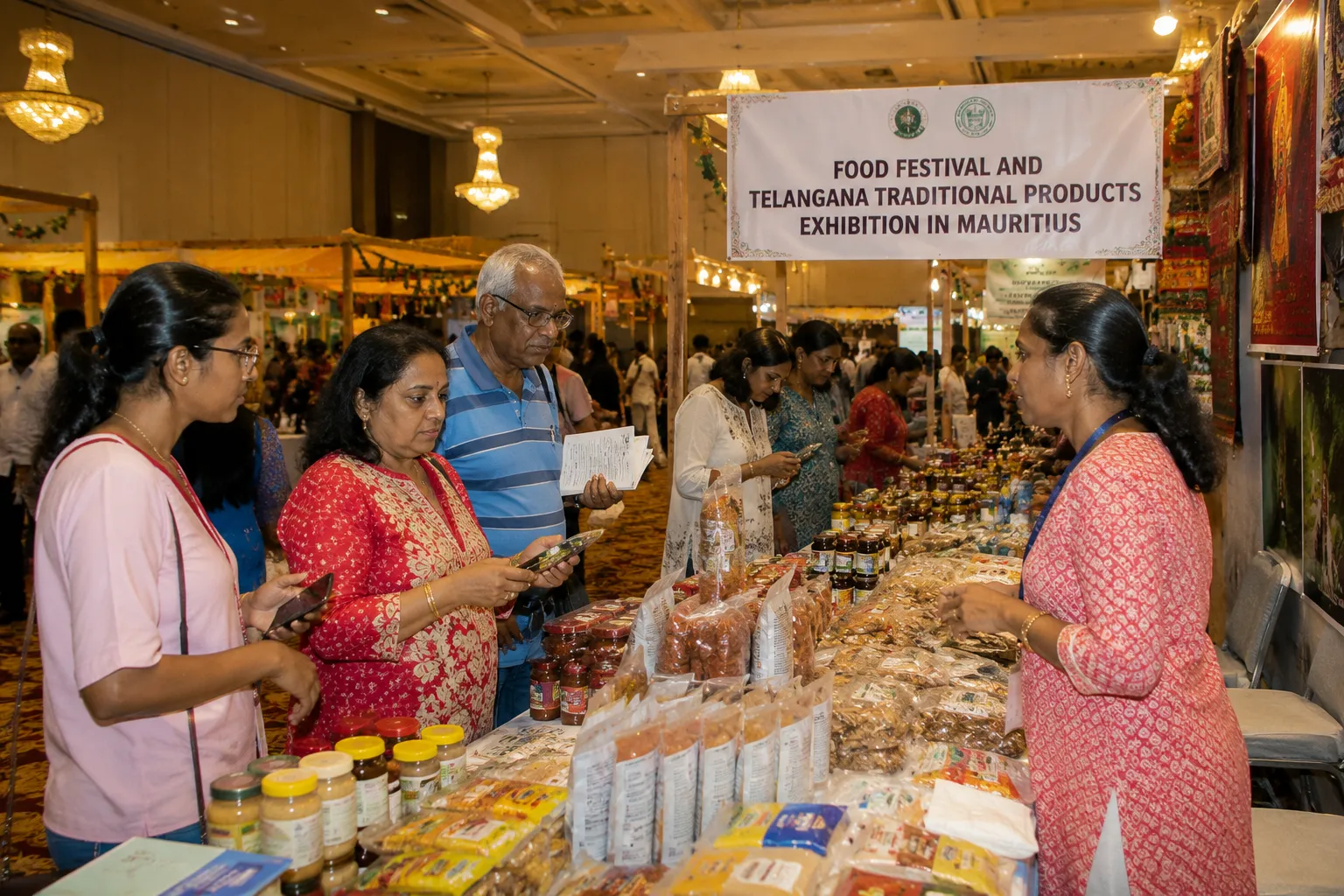 Food Festival and Telangana...
